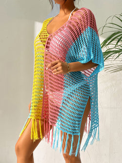 ✨ SUNSET CROCHET – The mesh dress that lights up your summer