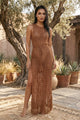 ✨ SAHARA DIVINE – The crochet maxi dress that defines summer elegance