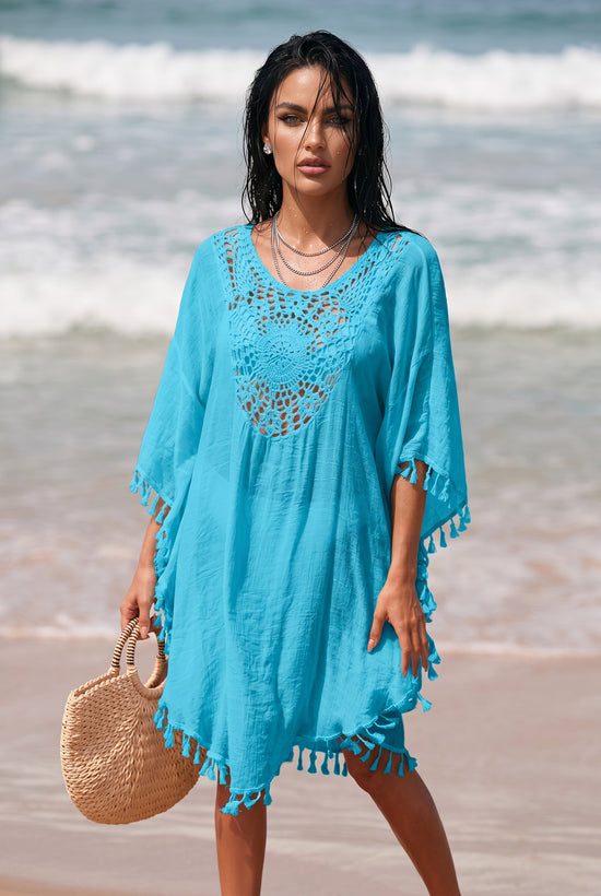 ✨ LAGUNA SUN – The boho beach dress that shines under the sun