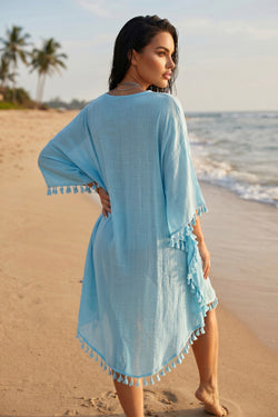 ✨ LAGUNA SUN – The boho beach dress that shines under the sun