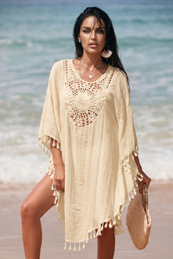 ✨ LAGUNA SUN – The boho beach dress that shines under the sun