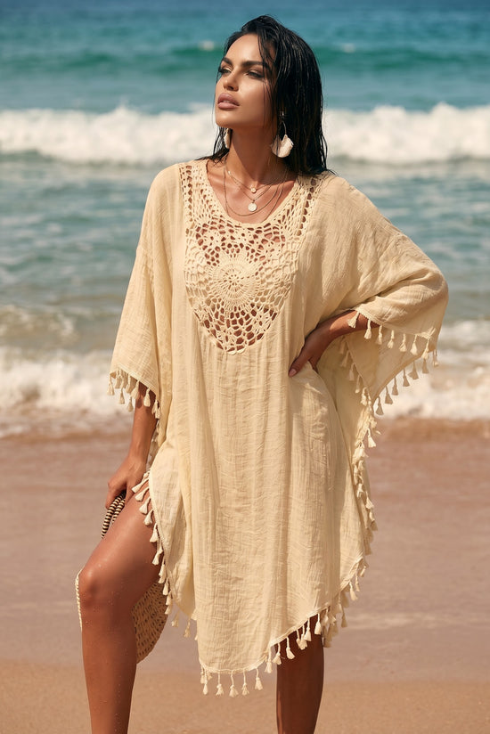 ✨ LAGUNA SUN – The boho beach dress that shines under the sun