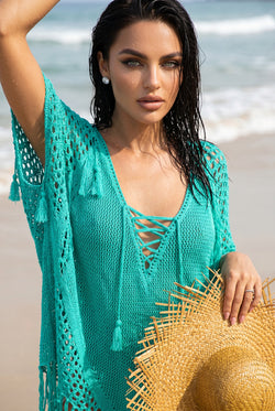 ✨ OCEAN DREAM – The crochet dress that enhances your summer escape
