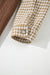 Pink Houndstooth Color Contrast Textured Patchwork Loose Shacket