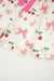 Floral Print Contrast Pipping Short Pajamas Set