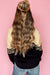 Black Colorblock Stripe Collaved V Neck Sweater