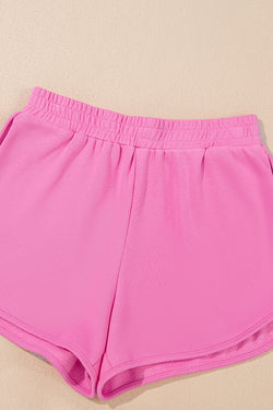 Pilluche accent à rayures bonbon et short