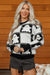 Magione di spalla a scacchi di Halloween Black Halloween