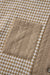 Pink Houndstooth Color Contrast Textured Patchwork Loose Shacket