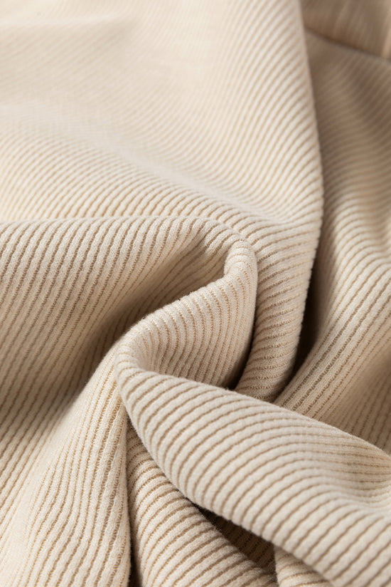 Traje de pana con sudadera con capucha y pantalones de cintura alta con cordón ajustable y encaje Jet Stream