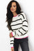 Stripe White Stripe Contrasto Drop Culla Sche dal Magione
