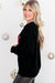 Tinsel preto Merry and Bright Graphic Christmas Sweater