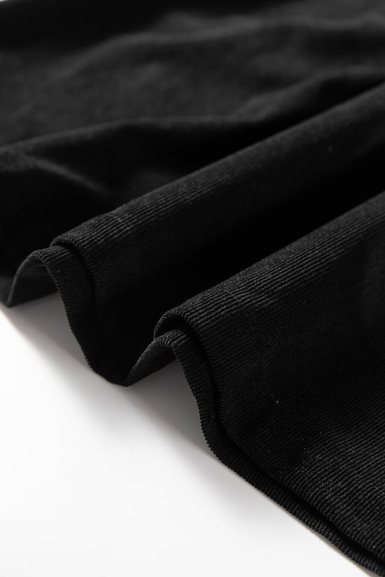 Oatmeal Corduroy Half Button Collared Long Sleeve Mini Dress