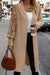 Piccellatura in pizzo patchwork a costine a costine aperta Duster Cardigan
