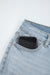Beau Blue Mid Rise Ankle-Length Distressed Skinny Jeans