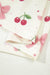 Floral Print Contrast Pipping Short Pajamas Set