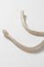 Blocco a strisce Khaki Blocco spazzolato con filo per maglieria per maglia anteriore cardigan