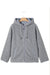 Pale Khaki Fleece zip up up cordon de casse-cordon