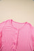 Bonbon Delicate Texture Cropped Cami Shorts and Cardigan 3pcs Lounge Set