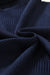 Navy Blue Ultra Loose Textured 2pcs Slouchy Outfit