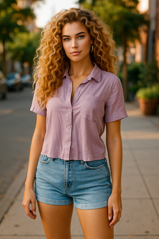 Paquete de 20 blusas de verano-verano-tela ultraligera