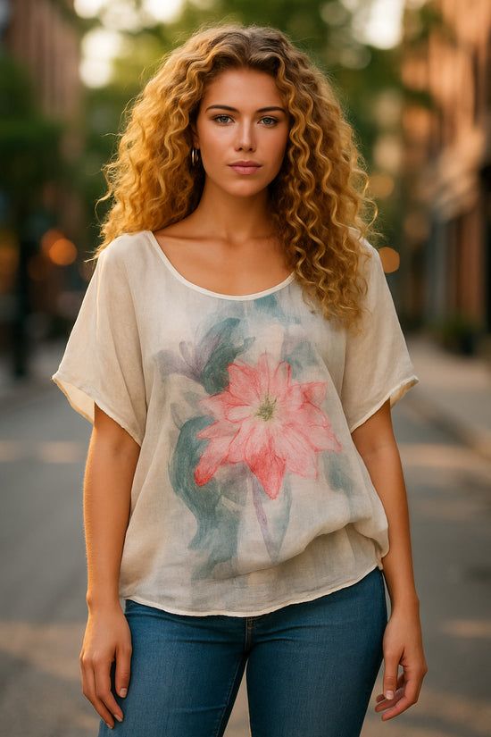 Paquete de 20 blusas de verano-verano-tela ultraligera