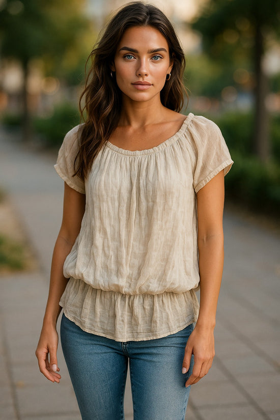 Paquete de 20 blusas de verano-verano-tela ultraligera