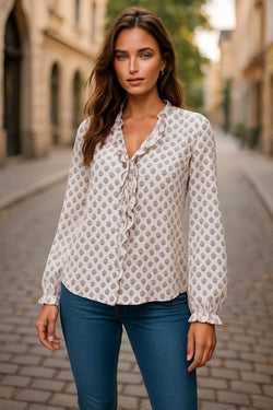 Paquet de 20 chemisiers de printemps - tissu ultra-léger