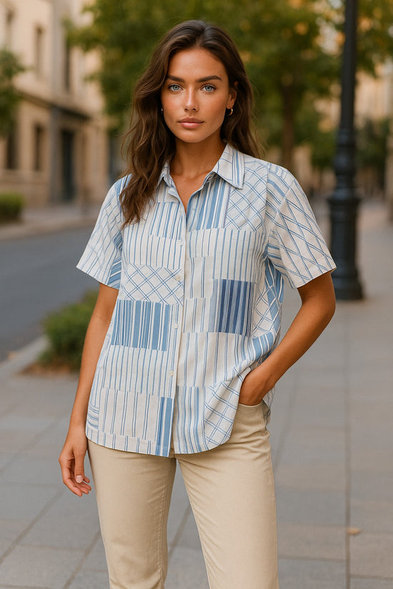 Paquete de 20 blusas de verano-verano-tela ultraligera