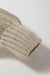 Blocco a strisce Khaki Blocco spazzolato con filo per maglieria per maglia anteriore cardigan