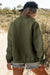 Jungle Green Floral Quilted Jacket