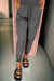 Camel Elastic High Waist Pocketed Cargo Jogger Pants