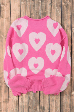 Maglione di spalla con perline di perline di perle bonbon